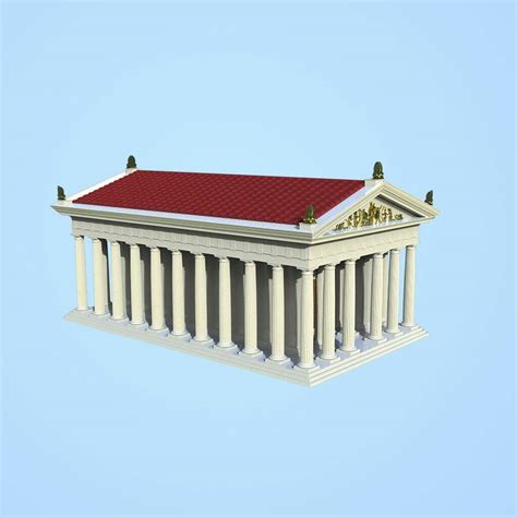 Roman Doric Temple | 3D models download | Creality Cloud