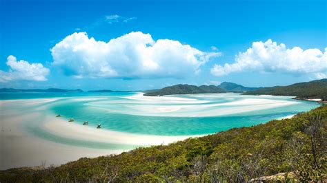 Whiteheaven beach, Whitsunday island, Queensland, Australia | Windows ...