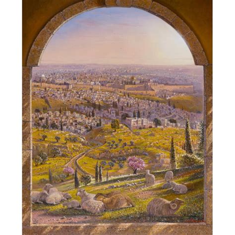 Bloomsbury Market The Beauty Of Jerusalem Framed On Canvas Painting ...