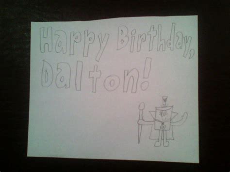 Happy Birthday, Dalton by d00mshr00m on DeviantArt