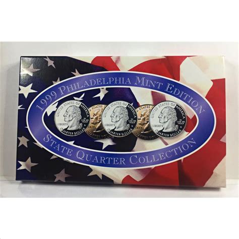 1999 Philadelphia Mint Edition State Quarter Collection*In Original US ...