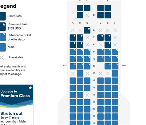 Alaska Airlines Seating Chart | Two Birds Home