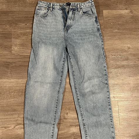 White Fox Denim Jeans Size - M Straight Leg - Depop