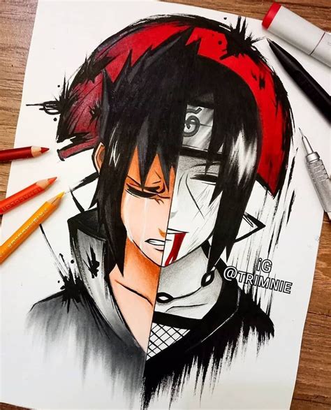 Tumblr | Itachi uchiha art, Naruto sketch, Naruto fan art