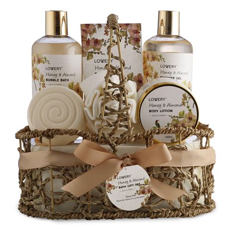 Honey & Almond Spa Bath & Body Gift Set - Lovery