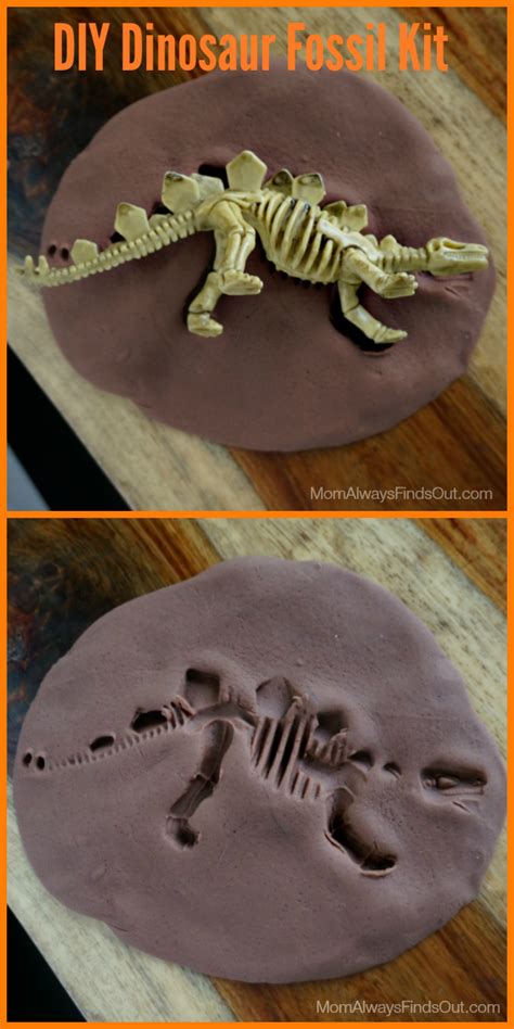 Dinosaur Crafts: DIY Fossil Kit and Party Favors