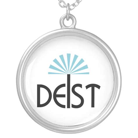 Deist - Deism Necklace | Zazzle