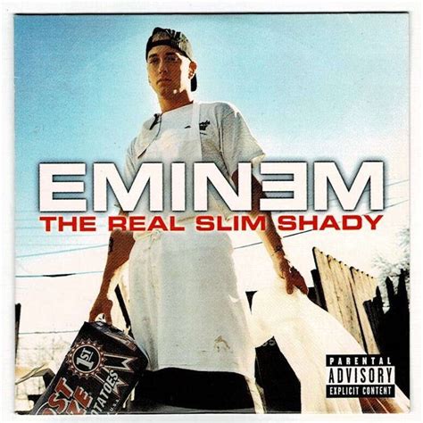 The real slim shady / bad influence by Eminem, CDS with carlo - Ref ...