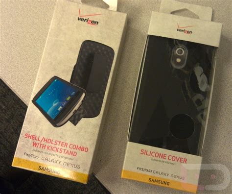 Samsung Galaxy Nexus Cases Arrive at Verizon Stores