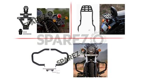 Royal Enfield Meteor 350cc 3 Pcs Accessories Combo Pack-1