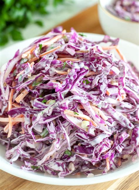 Red Cabbage Slaw - Food Lovin Family