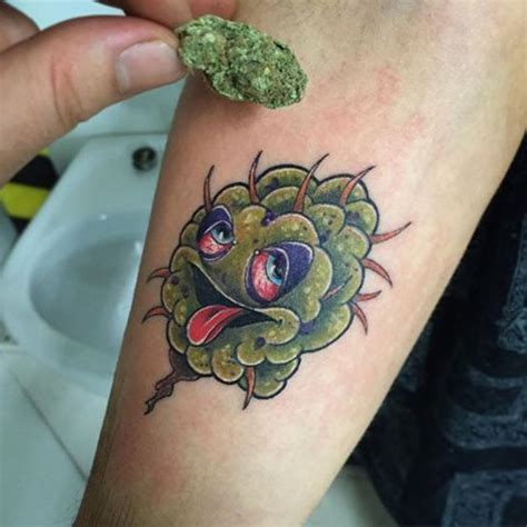 Best 420 Tattoos: Top 10 Weed Inspired Tattoos – MrInkwells