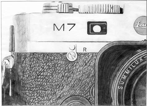 Leica Camera Pencil Drawing by L-setyourselfonfire on DeviantArt