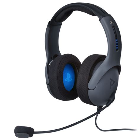 PDP, PS4 LVL50 Wired Stereo Gaming Headset, PlayStation 4, 0, 051-099 ...