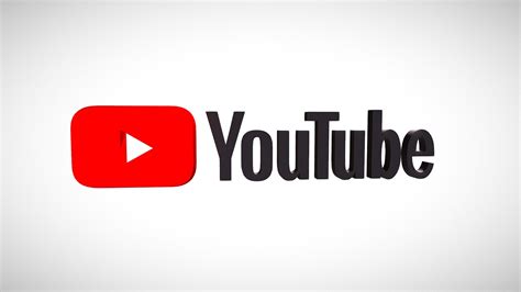 Youtube Logo - Download Free 3D model by Yanez Designs (@Yanez-Designs ...