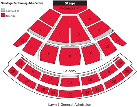 Seat Number Spac Seating Chart