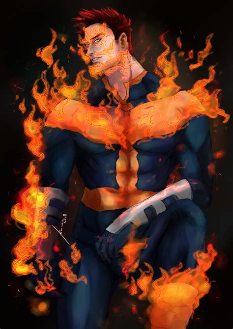 ArtStation - My Hero Academia - Endeavor|Enji Todoroki