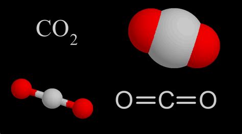 Carbon Dioxide Atomic Structure