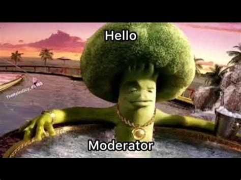 Broccoli Hello Moderator Meme 🥦 - YouTube