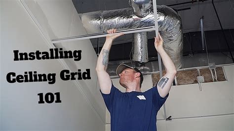 How To Install A Suspended Ceiling Grid : How to Install Ceiling Fans ...