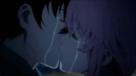 Image - Yuno&Yuki's last kiss.png - Future Diary Wiki