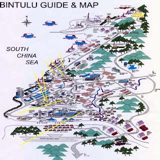 Sarawak Tourism & Travel: Bintulu Map