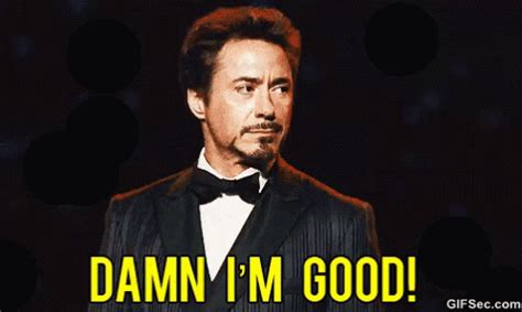 Robert Downey Jr Damn Im Good GIF - Robert Downey Jr Damn Im Good Good ...