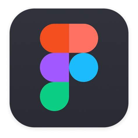 Figma's New Icon Design with Three Colors