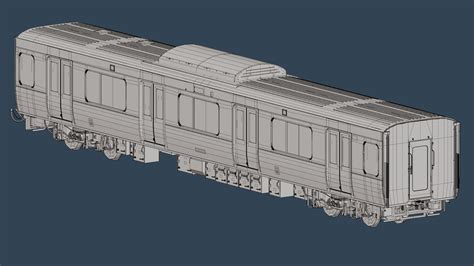 JujuArtz - Yamanote Line E235 Series Locomotive - Japanese Train 3D CAD ...