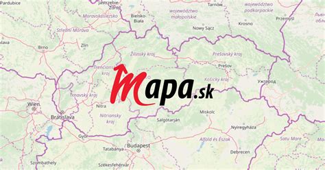 Mapa.sk | Mapa Slovenska, plánovač ciest, podrobné mapy miest