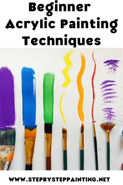 Acrylic Painting Techniques - Step by Step Painting