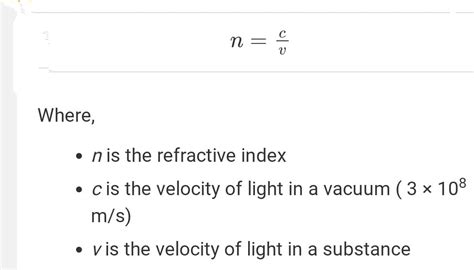 What Is the Refractive Index? - JSIERT