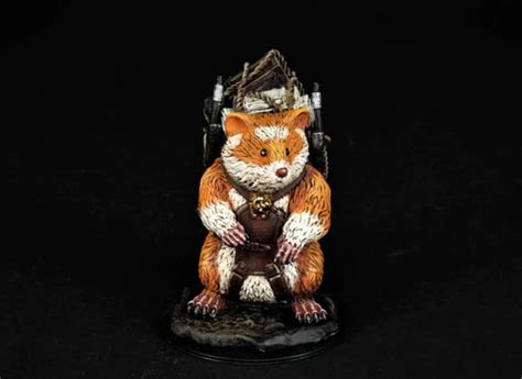 D&D: Go For the Eyes With This Giant Space Hamster Miniature & Paint ...