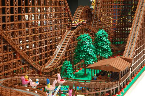 Impressive LEGO Roller Coaster - All About The Bricks