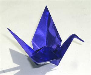 Prussian Blue Foil Origami Paper – Paper Tree - The Origami Store