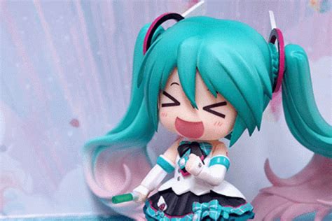 Miku Chibi GIF - Miku Chibi Cute - Temukan & Bagikan GIF