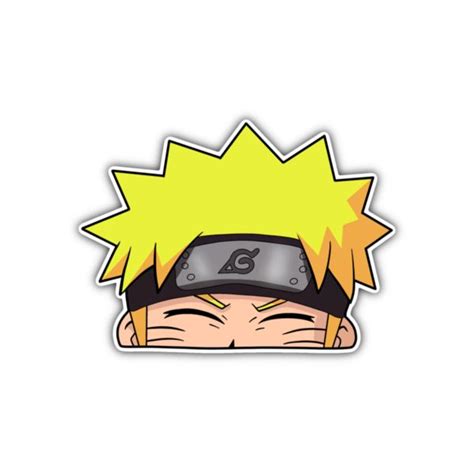 Yellow Ninja Peeker Sticker | Cute stickers, Anime printables, Anime ...