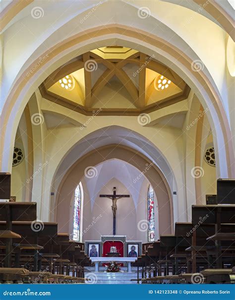 Interior View of the San Patricio Church Editorial Stock Photo - Image ...