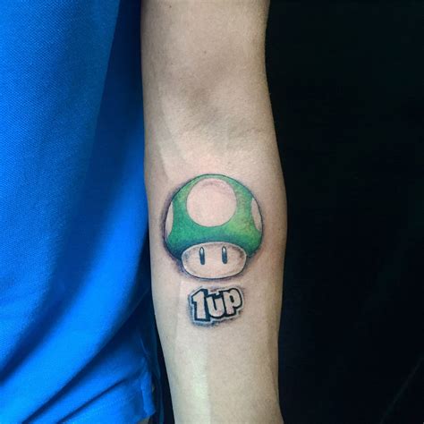 1Up Mushroom Tattoo - Printable Calendars AT A GLANCE