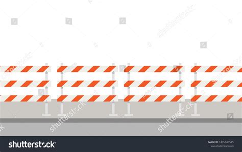 Barricade Block Vector Fence Vector Wallpaper Stock Vector (Royalty ...