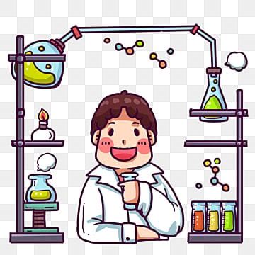 Cartoon Laboratory PNG Transparent Images Free Download | Vector Files ...