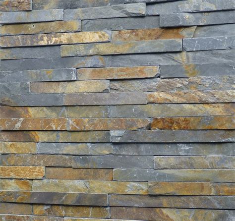 Slate Stone/Veneer Exterior Split Face Wall/Cladding Stack Stone Ledger ...