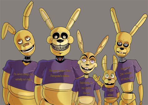 Spring Bonnie is the most confusing FNaF character : r/fivenightsatfreddys