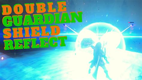 Double Guardian Shield Reflect/Parry! Zelda BOTW - YouTube