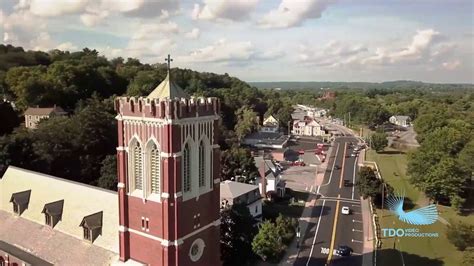 Downtown Aerial: Leominster Massachusetts - YouTube