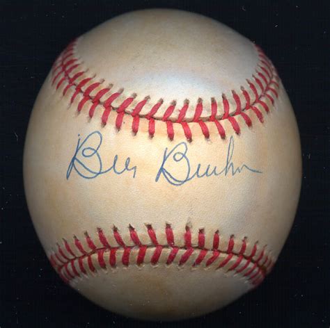 Bill "Billy Bucks" Buckner - Autographed Signed Baseball ...