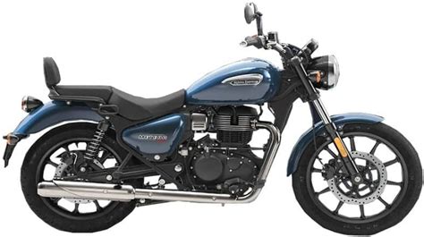 Royal Enfield Meteor 350 Stellar (Stellar Blue) on EMI | Bajaj Mall