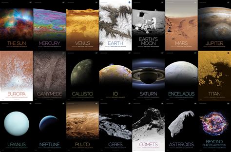 Solar System and Beyond Poster Set | NASA Solar System Exploration