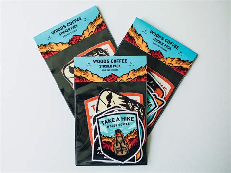 Sticker Pack - Packaging Design | Stickers packs, Coffee stickers ...