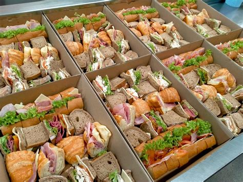 Mixed sandwich platters that I made this morning at 3am for a catering ...